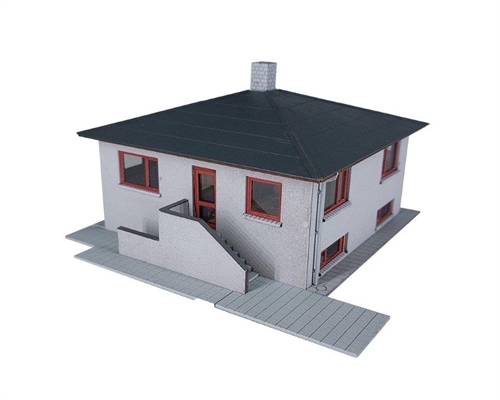 Hobbytrade 87292 Bungalow, hvid puds, H0